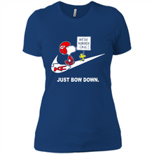 Load image into Gallery viewer, Nike Kansas City Chiefs Are Number One Just Bow Down Snoopy # Zawin