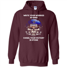 Load image into Gallery viewer, Dallas Cowboys Write Your Worries In Sand Chisel Your Victory In Stone