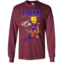 Load image into Gallery viewer, I Am Baltimore Ravens Groot Football Lovers Nfl# Zawin