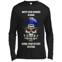 Load image into Gallery viewer, Dallas Cowboys Write Your Worries In Sand Chisel Your Victory In Stone