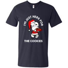 Load image into Gallery viewer, Peanuts Santa Claus Snoopy I’m Just Here For The Cookies