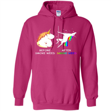 Load image into Gallery viewer, Before Smoke Weed After Smoke Weed Unicorn