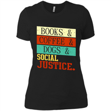 Load image into Gallery viewer, Books &amp; Coffee &amp; Dog &amp; social Justice # Zawin store