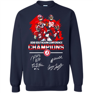 Alabama Crimson Tide 2018 Southeastern Conference Champions 4 Signature