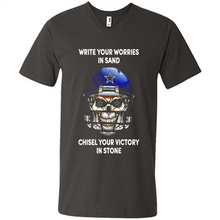Load image into Gallery viewer, Dallas Cowboys Write Your Worries In Sand Chisel Your Victory In Stone