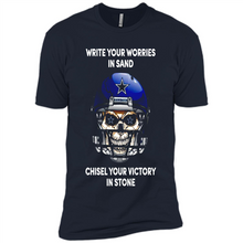 Load image into Gallery viewer, Dallas Cowboys Write Your Worries In Sand Chisel Your Victory In Stone