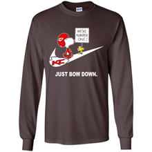 Load image into Gallery viewer, Nike Kansas City Chiefs Are Number One Just Bow Down Snoopy # Zawin