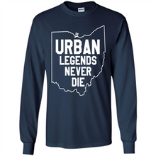 Load image into Gallery viewer, Urban Meyer Legends Never Die Football Fans Ohio Map