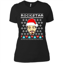Load image into Gallery viewer, Post Malone rockstar Christmas sweater