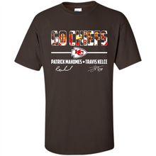 Load image into Gallery viewer, Go Chiefs Kansas City Patrick Mahomes Travis Kelce Signatures # Zawin store