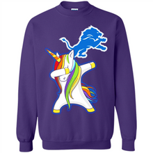 Load image into Gallery viewer, Detroit Lions Footballl Dabbing Unicorn# Zawin