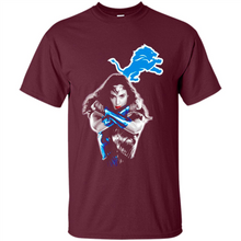 Load image into Gallery viewer, Detroit Lions Footballl Wonder Woman# Zawin