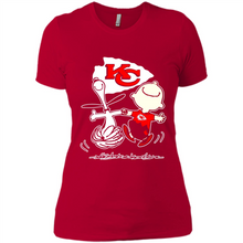 Load image into Gallery viewer, Charlie Brown &amp; Snoopy – Kansas City Chiefs