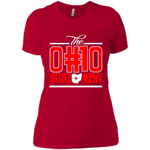 Load image into Gallery viewer, Ohio State Buckeyes t shirt the Ohio Statement funny football jersey