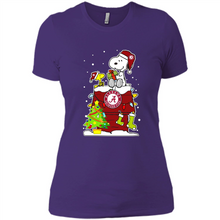 Load image into Gallery viewer, Alabama Crimson Tide Ugly Christmas Sweaters Snoopy Woodstock sweater