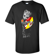 Load image into Gallery viewer, Groot Hug Kansas City Chiefs Football Rabbit And Kid