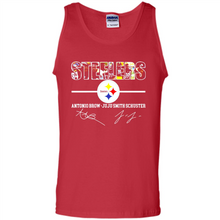 Load image into Gallery viewer, Pittsburgh Steelers Antonio Brown Juju Smith Signatures Football Fans