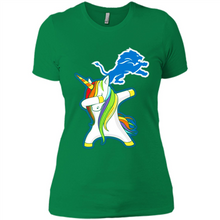 Load image into Gallery viewer, Detroit Lions Footballl Dabbing Unicorn# Zawin