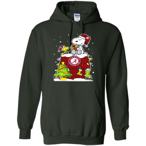 Alabama Crimson Tide Ugly Christmas Sweaters Snoopy Woodstock sweater
