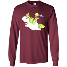 Load image into Gallery viewer, Alien riding unicorn# pukas-store