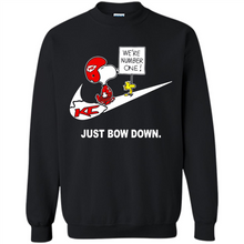 Load image into Gallery viewer, Nike Kansas City Chiefs Are Number One Just Bow Down Snoopy # Zawin
