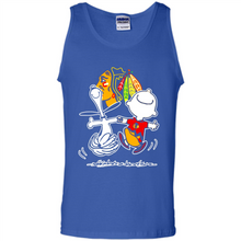Load image into Gallery viewer, Charlie Brown &amp; Snoopy - Chicago Blackhawks# pukas-store