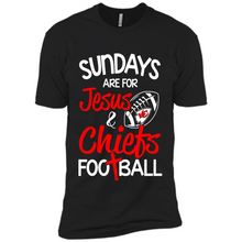 Load image into Gallery viewer, undays Are for Jesus and Kansas City Chiefs Football # Zawin