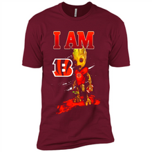 Load image into Gallery viewer, I Am Cincinnati Bengals Groot Football Lovers Nfl# Zawin