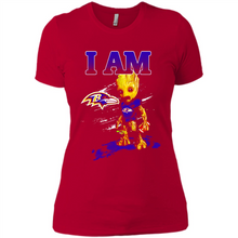 Load image into Gallery viewer, I Am Baltimore Ravens Groot Football Lovers Nfl# Zawin