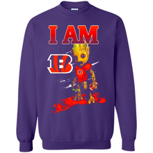 Load image into Gallery viewer, I Am Cincinnati Bengals Groot Football Lovers Nfl# Zawin
