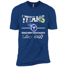 Load image into Gallery viewer, Tennessee Titans Derrick Henry Marcus Mariota Signatures Football