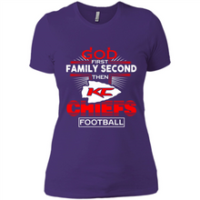 Load image into Gallery viewer, God First Family Second Then Kansas City Chiefs Football
