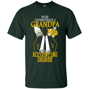 Accounting Degree Never Underestimate A Grandpa# pukas-store