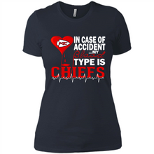 Load image into Gallery viewer, Nfl My Blood Type Is Kansas City Chiefs Gift For Fans # Zawin