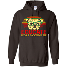 Load image into Gallery viewer, Bulldog Educate Don’t Discriminate Sunset Vintage