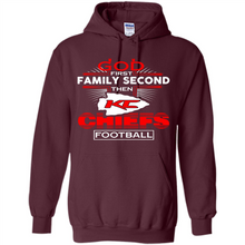 Load image into Gallery viewer, God First Family Second Then Kansas City Chiefs Football