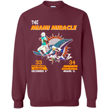 Load image into Gallery viewer, The Miami Miracle 33 New England Patriots 34 Miami Dolphins # Zawin