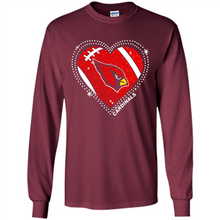 Load image into Gallery viewer, Arizona Cardinals Football Diamond Heart# pukas-store