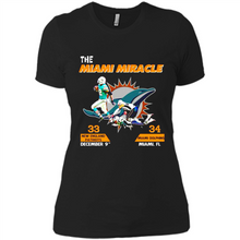 Load image into Gallery viewer, The Miami Miracle 33 New England Patriots 34 Miami Dolphins # Zawin