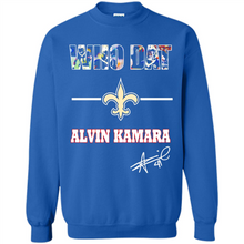 Load image into Gallery viewer, Who Dat Alvin Kamara Signature # Zawin