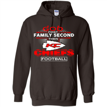 Load image into Gallery viewer, God First Family Second Then Kansas City Chiefs Football