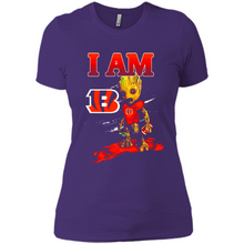 Load image into Gallery viewer, I Am Cincinnati Bengals Groot Football Lovers Nfl# Zawin
