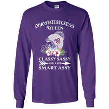 Load image into Gallery viewer, Ohio State Buckeyes Queen Classy Sassy and A Bit Smart Assy