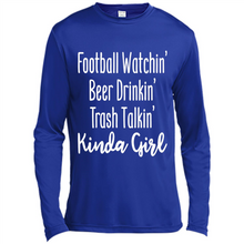 Load image into Gallery viewer, Football Watching Beer Drinking Trash Talking Girl# Zawin