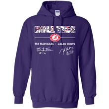 Load image into Gallery viewer, Roll Tide Alabama Crimson Tua Tagovailoa Jalen Hurts Signatures Shirt Roll Tide Alabama Crimson Tua Tagovailoa Jalen Hurts Signatures