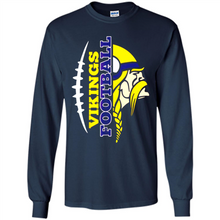 Load image into Gallery viewer, Funny Viking with a giant Football Skol to Minnesota# Zawin