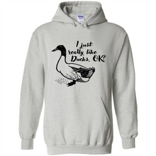Load image into Gallery viewer, I Just Really Like Ducks, OK Shirt