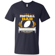 Load image into Gallery viewer, Funny Football Dad Tshirt Christmas Gift for Dad# Zawin