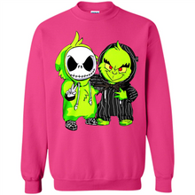 Load image into Gallery viewer, The Grinch and Jack Skellington baby