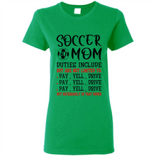 Load image into Gallery viewer, Soccer Mom Funny Soccer Lover